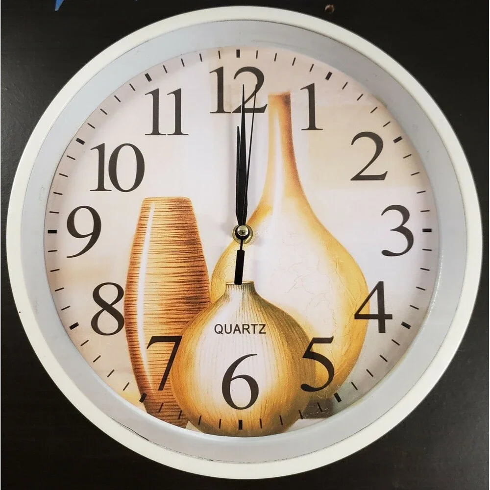 Kitchen Plastic Wall Clock, app.11.5